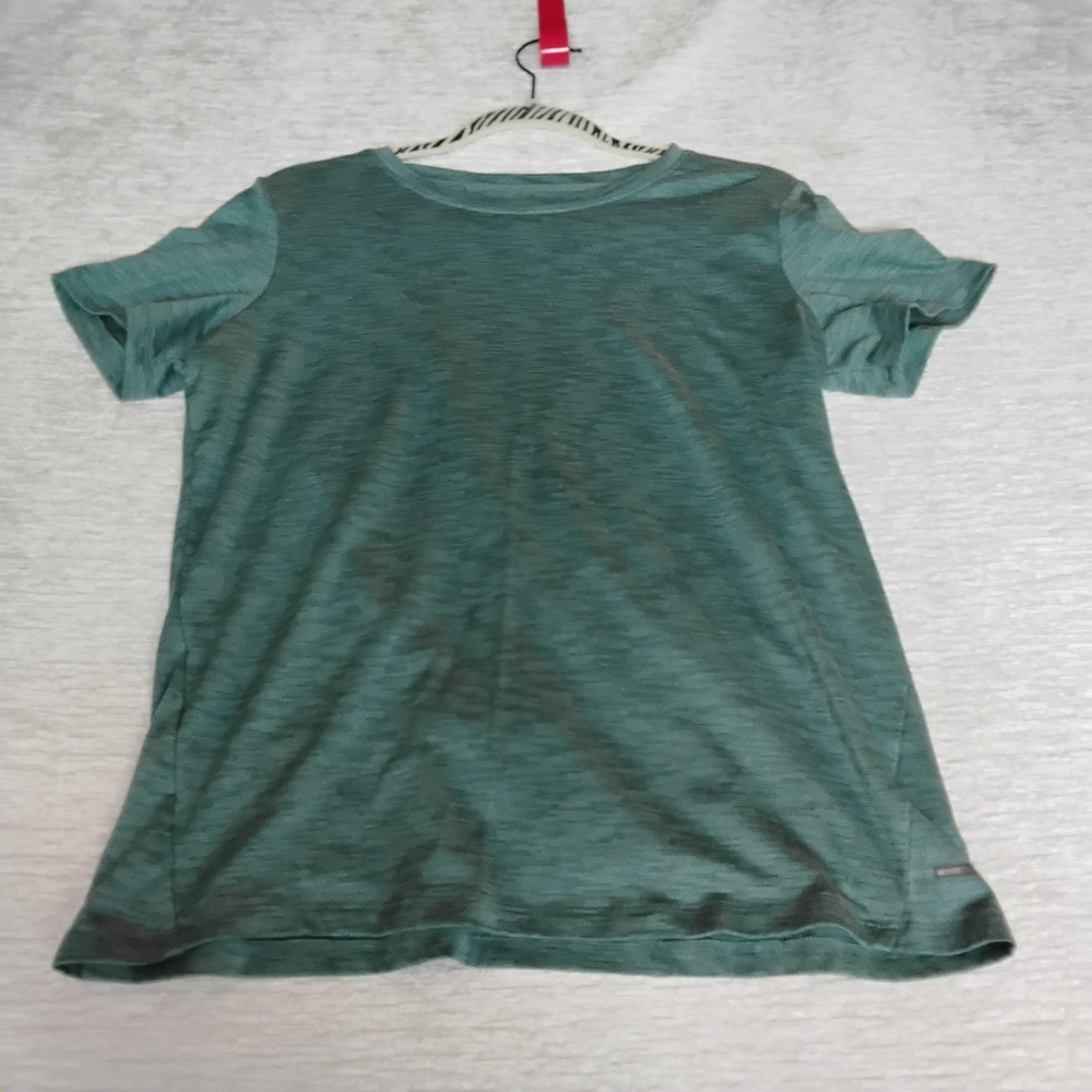 Mondetta Teal M Short Sleeve Active Top Pre Loved - Picture 2 of 8